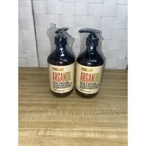 Set Of 2 New PureNature Argan OIl Repair Conditioner - 500 mL / 16.9 fl oz Each